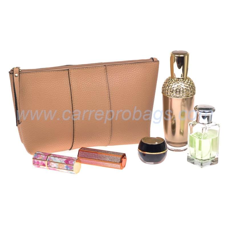 makeup bag brown