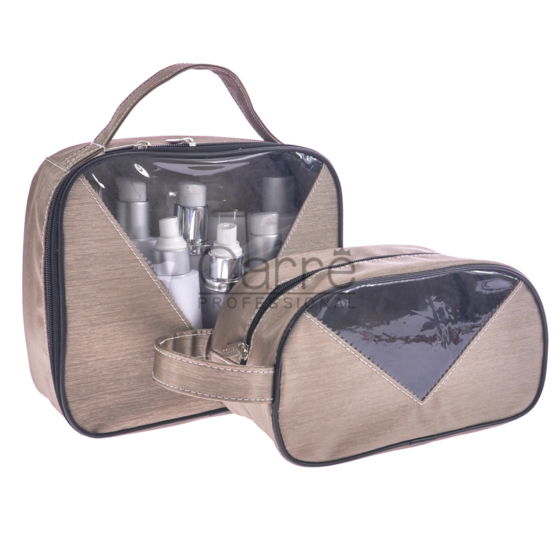 2 in 1 Travel Toiletry Bag with Hanging Hook (CTB045) Toiletry Bags